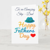 パーソナライズされたステップ – パパ父の日 カード (黄色い花)