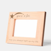 パーソナライズされたステラスターズ レーザー彫刻フレーム (左)