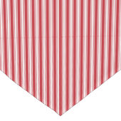 パーソナライズされたストライプのクリスマス ショートテーブルランナー (コーナー)