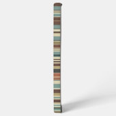 パーソナライズされたストライプの SAMSUNG GALAXYケース (左側面)