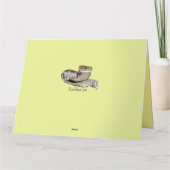 パーソナライズされたスネークトランスフォーメーションが良くなる カード (裏面)