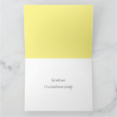 パーソナライズされたスネークトランスフォーメーションが良くなる カード (内部)