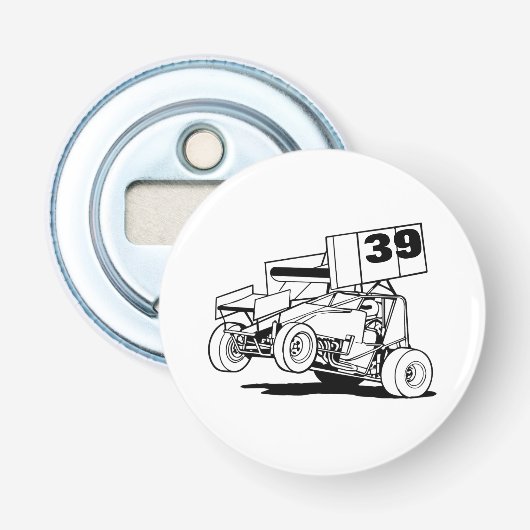 パーソナライズされたスプリント車のハカスタマイズット 栓抜き (正面)