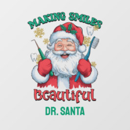 パーソナライズされたスマイルの美しさ ウィンドウサイン