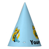 パーソナライズされたスーパーヒーロービー漫画パーティー帽子 パーティーハット (左)