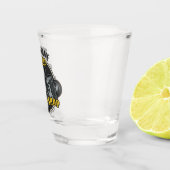 パーソナライズされたス改造ピースショップレーシングガレージ ショットグラス (右)