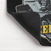 パーソナライズされたス改造ピースショップレーシングガレージ マウスパッド (コーナー)