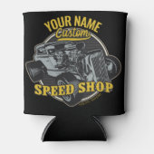 パーソナライズされたス改造ピースショップレーシングガレージ 缶クーラー (正面)