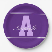 パーソナライズされたタイポグラフィ名パーティープレート