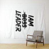 パーソナライズされたタペストリーIAMリーダーがボスではない タペストリー (インサイチュ(横))