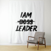 パーソナライズされたタペストリーIAMリーダーがボスではない タペストリー (インサイチュ)