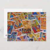 パーソナライズされたタロットはがき ポストカード (正面/裏面)