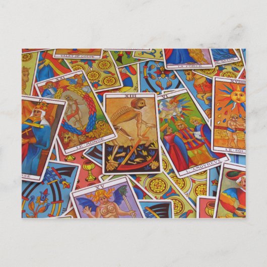パーソナライズされたタロットはがき ポストカード (正面)