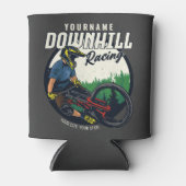 パーソナライズされたダウンヒルレース マウンテンバイク トレイル 缶クーラー (正面)