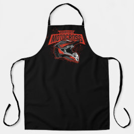 パーソナライズされたダートバイクモトクロスレーシングヘルメット エプロン