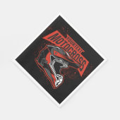 パーソナライズされたダートバイクモトクロスレーシングヘルメット スタンダードランチョンナプキン (角)