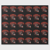 パーソナライズされたダートバイクモトクロスレーシングヘルメット ラッピングペーパー (フラット)