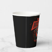 パーソナライズされたダートバイクモトクロスレーシングヘルメット 紙コップ (右)