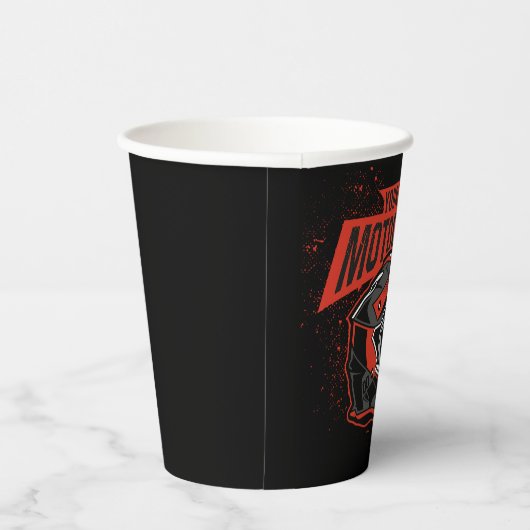 パーソナライズされたダートバイクモトクロスレーシングヘルメット 紙コップ (右)