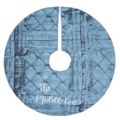 パーソナライズされたツリース素朴カートTinパネル天井C ブラッシュドポリエステルツリースカート (正面)