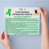 パーソナライズされたティック教育の削除方法 チラシ (手)