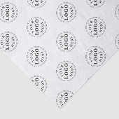 パーソナライズされたティッシュペーパーとロゴパターンプリント 薄葉紙 (詳細)