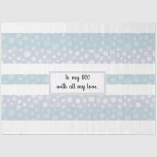 パーソナライズされたティッシュペーパー 薄葉紙