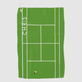 パーソナライズされたテニス スポーツ タオル