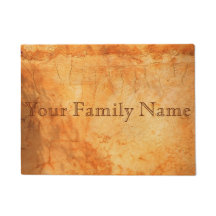 パーソナライズされたテラコッタ色のレンガの壁