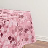 パーソナライズされたテーブルクロスバラ金ゴールドグリッター テーブルクロス (インサイチュ)