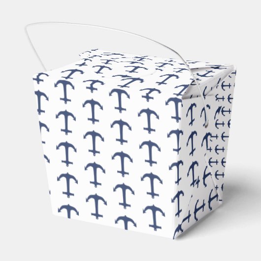 パーソナライズされたテーマ航海のパーティの好意ボックス フェイバーボックス (裏面サイド)