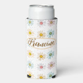 パーソナライズされたデイジークーラーボックス スリム缶クーラー (Seltzer正面)