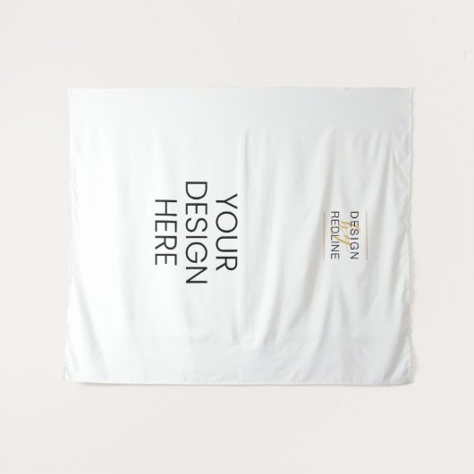 パーソナライズされたデザインフォトバックグラウンド印刷 タペストリー (正面(横))