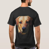 パーソナライズされたデザインブカスタムラックTシャツ Tシャツ (裏面)