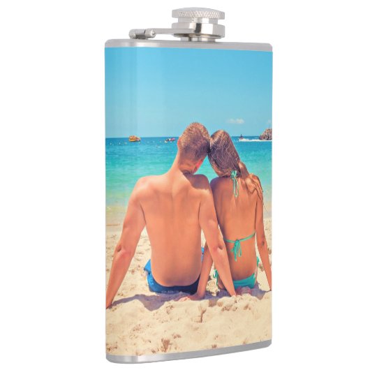 パーソナライズされたデザイン独自のカスタムフォトフラスコ フラスク (右)