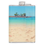 パーソナライズされたデザイン独自のカスタムフォトフラスコ フラスク (裏面)