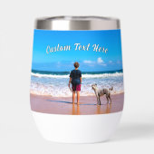 パーソナライズされたデザイン独自のカスタム写真 (背面)