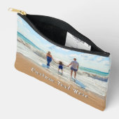 パーソナライズされたデザイン独自のカスタム文字 アクセサリーポーチ (見開き)