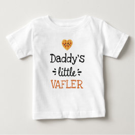パーソナライズされたデザイン | [任意の文字の] Little Vafler ベビーTシャツ
