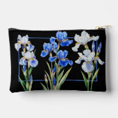 パーソナライズされたトイレタリーバッグ – ブルーロータス アクセサリーポーチ (裏面)