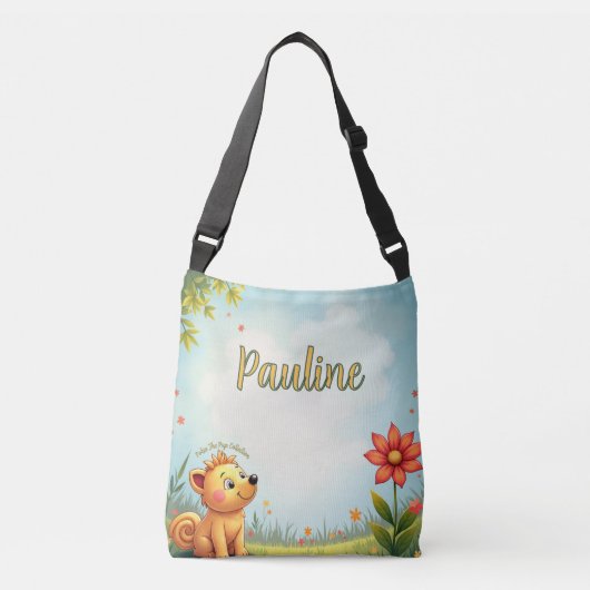 パーソナライズされたトッ子供へク クロスボディバッグ (正面)