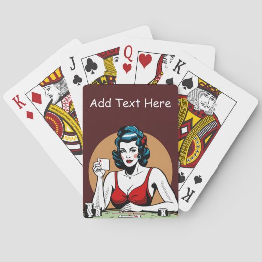 パーソナライズされたトランプのポーカートランプ トランプ (裏面)