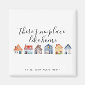 パーソナライズされたトレンディーハウズ実在エテートプロモーション マグネット (正面)