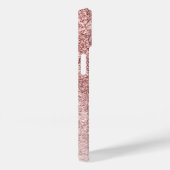 パーソナライズされたトレンディーバラ金ゴールドグリッター Case-Mate iPhoneケース (裏面 / 右)