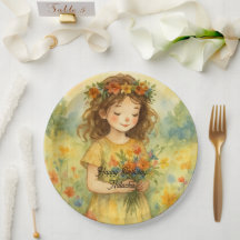 パーソナライズされたトレンディーレトロ素朴な水絵を描色