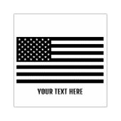パーソナライズされたトレンディー米国国旗 ラバースタンプ (インプリント)