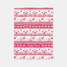 パーソナライズされたドイツの羊飼いガイドドッグテーブルレッド