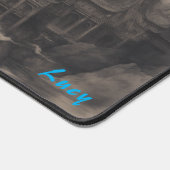 パーソナライズされたドラゴン中国のオーバーシティデスクマット デスクマット (コーナー)