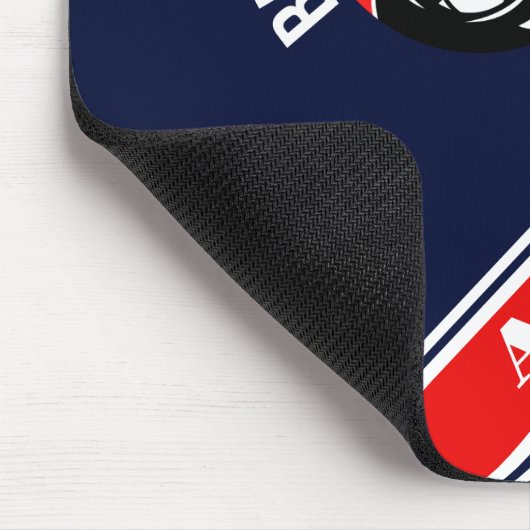 パーソナライズされたド最高のイツの羊飼いパパ マウスパッド (コーナー)