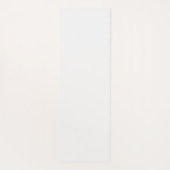 パーソナライズされたナマステスクリプトタイポグラフィ ヨガマット (裏面)